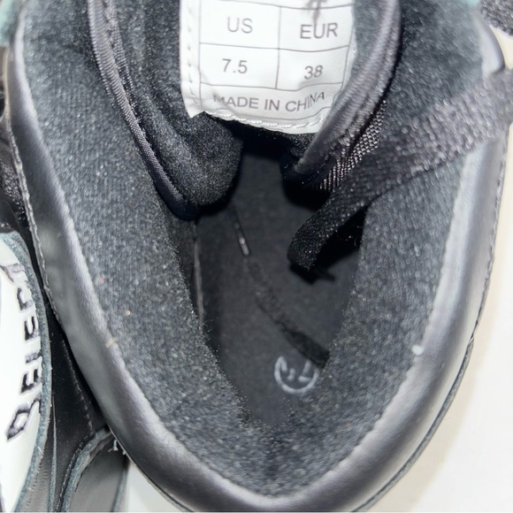 Select women’s black boxing wrestling boots shoes in size 7.5 - Picture 7 of 15